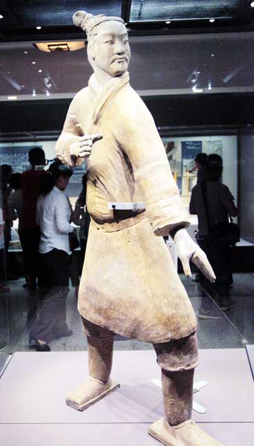 Dressing of the Qin Terracotta Warriors