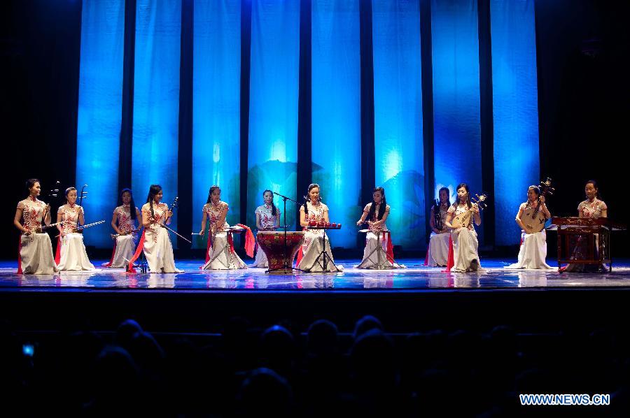 Musicians take part in Gala Concert to celebrate Chinese New Year in Chile