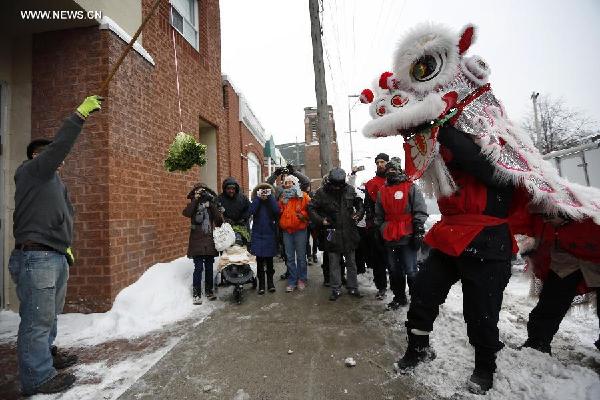 Ottawa's Chinatown celebrates Lunar New Year with Lion Dance parade