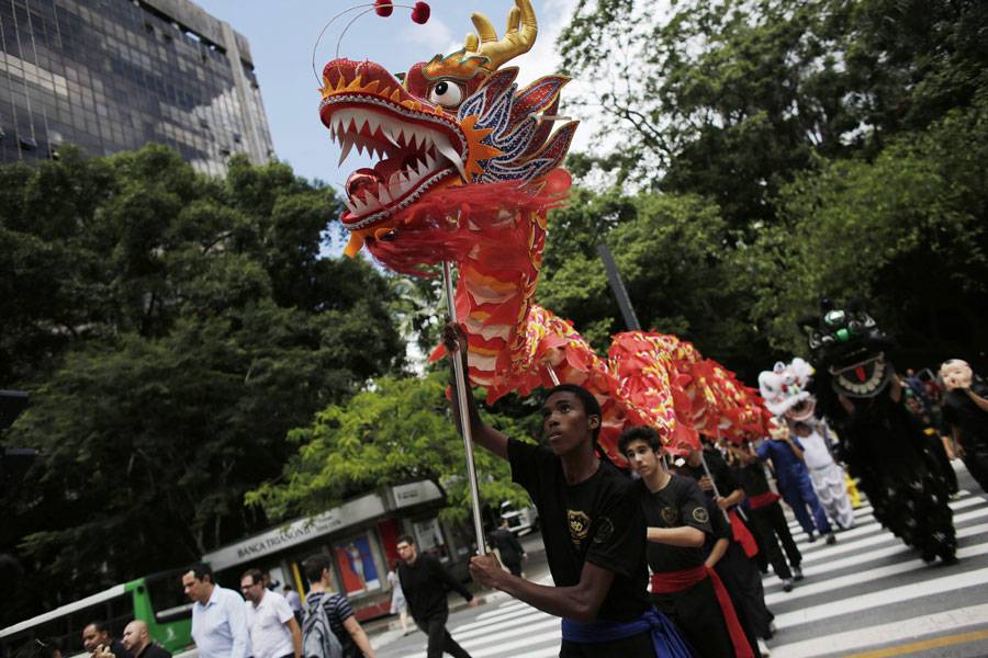 Spring Festival celebrated in Sao Paulo