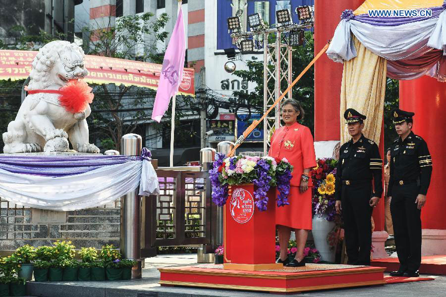 Spring Festival celebrated in Bangkok's Chinatown