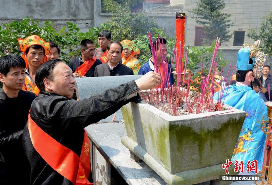 Sacrifice to heaven ceremony held in Fujian