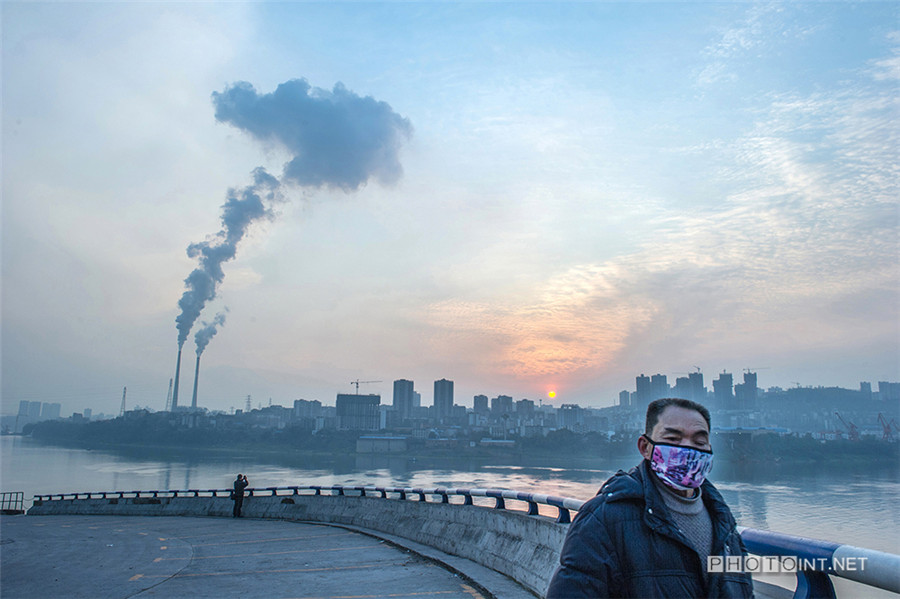 Photos capture streams of smoke