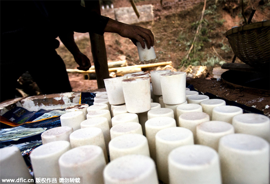 Village still practices 1,000-year-old technique of salt making