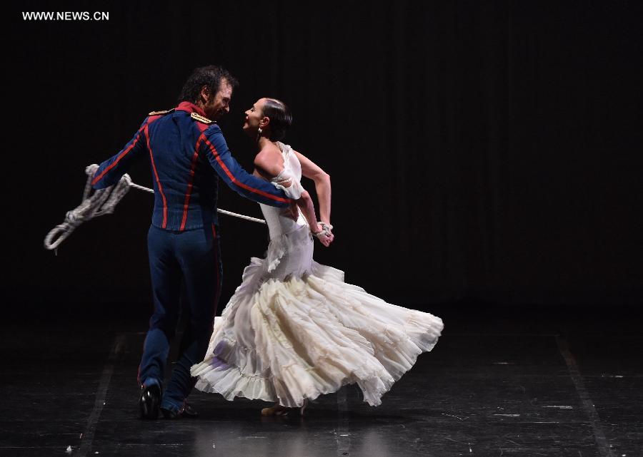 Spanish flamenco dance drama 'Carmen' staged in Beijing