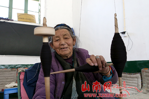 Vanishing traditional weaving revived in Tibet