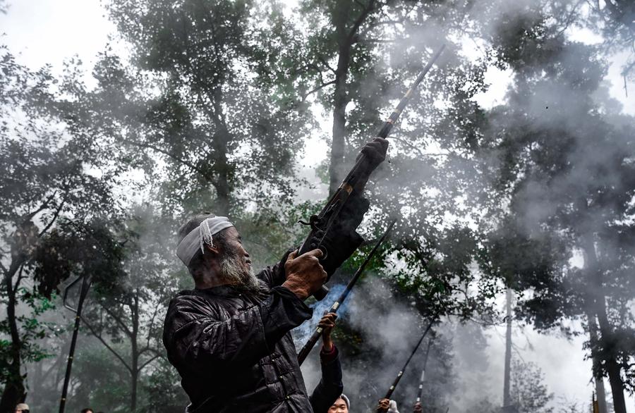 The last gunmen's tribe of Miao ethnic group in SW China