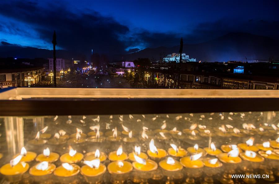 Butter Lamp Day marked in Lhasa