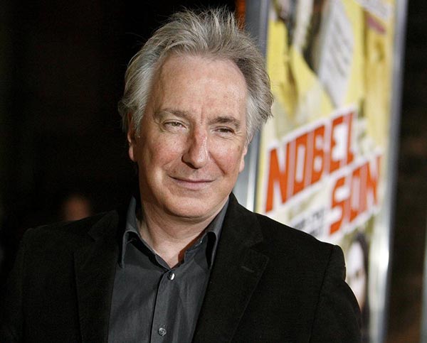 British actor Alan Rickman, star of <EM>Harry Potter</EM> films, dies at 69