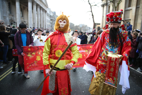 London marks Chinese New Year with biggest party outside Asia