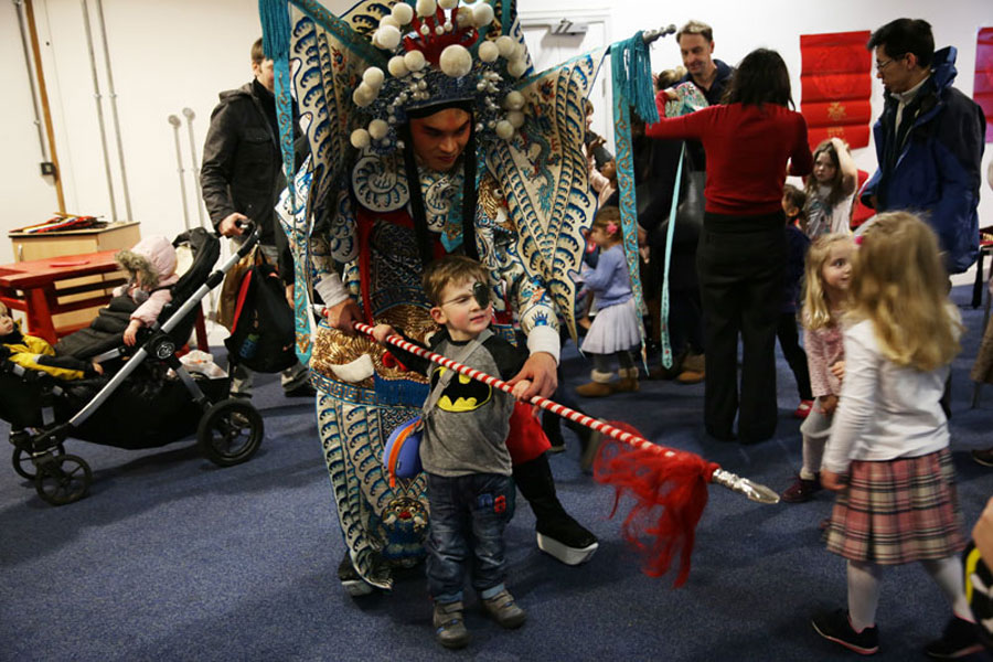 Cuties around the world celebrate Chinese New Year