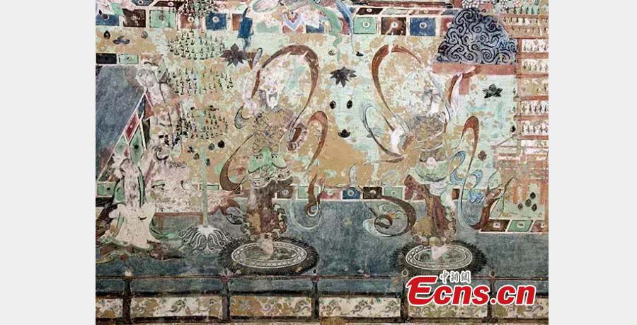 Dunhuang academy features female figures