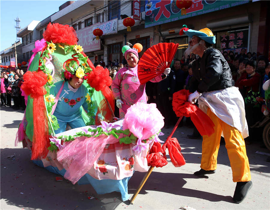 Shehuo performance showcases folk culture in Shanxi