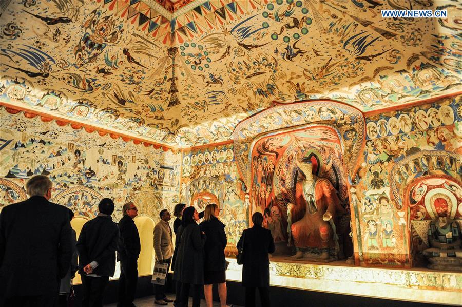 Exhibition 'Cave Temples of Dunhuang' opens to public in US