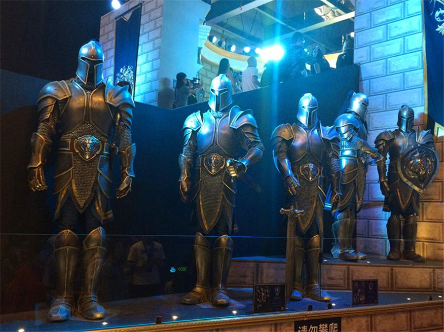 'Warcraft' themed exhibition in Beijing