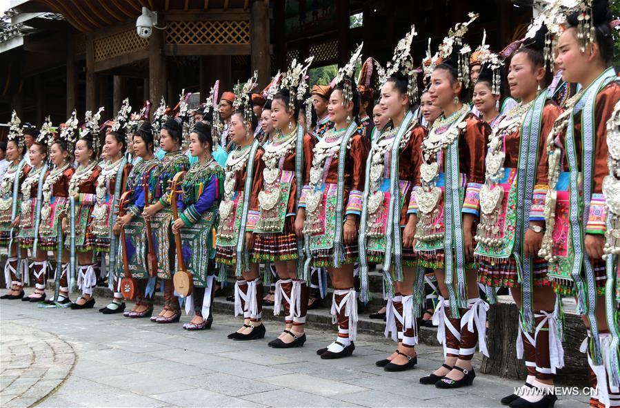 Grand Song of Dong performed in Guizhou