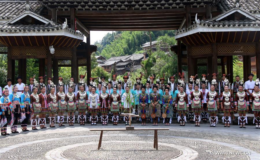 Grand Song of Dong performed in Guizhou