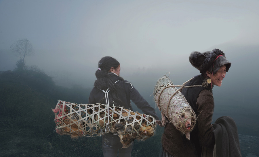 Photographic works on life of Chinese Yi ethnic group