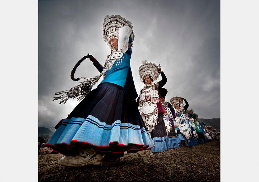 Photographic works on life of Chinese Yi ethnic group