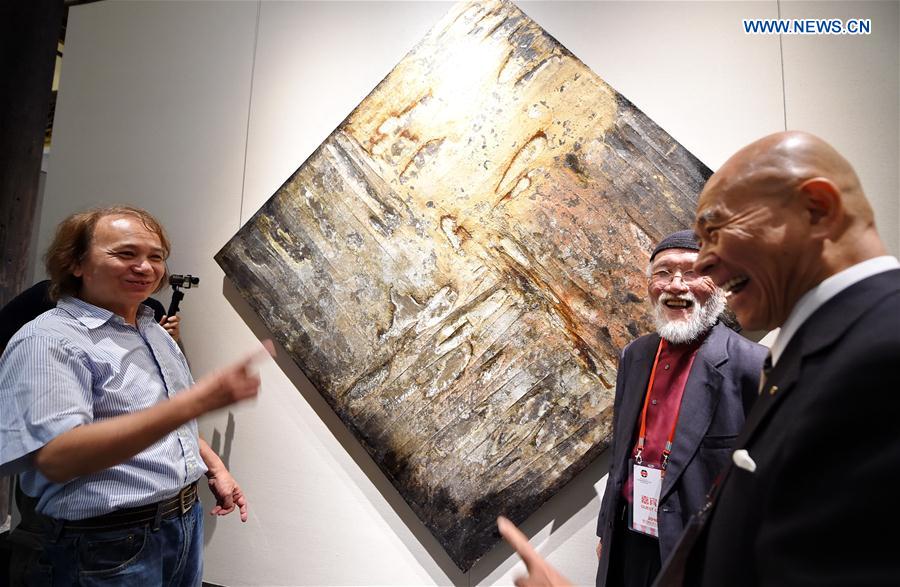 Int'l lacquer art biennial kicks off in SE China