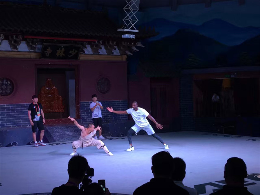 NBA star Dwyane Wade visits Shaolin Temple, learns Kung Fu