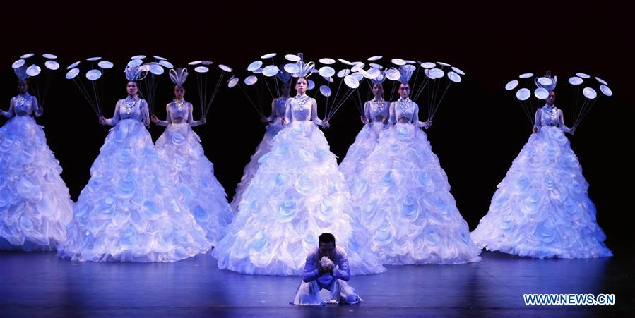 Chinese acrobats perform in Chicago