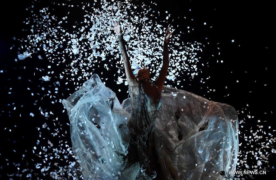 Yang Liping performs dance drama 'Peacock of Winter' in Kunming