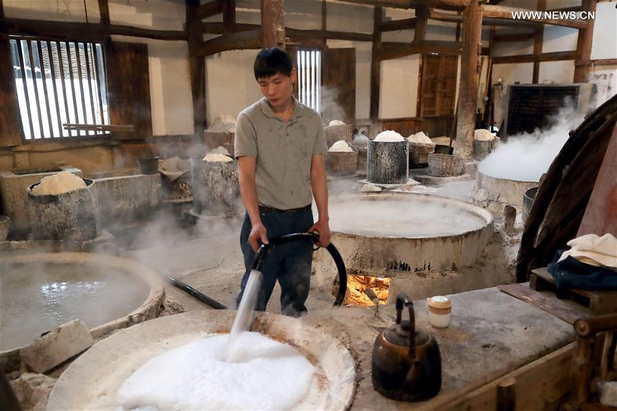 World's oldest salt well renovated in SW China