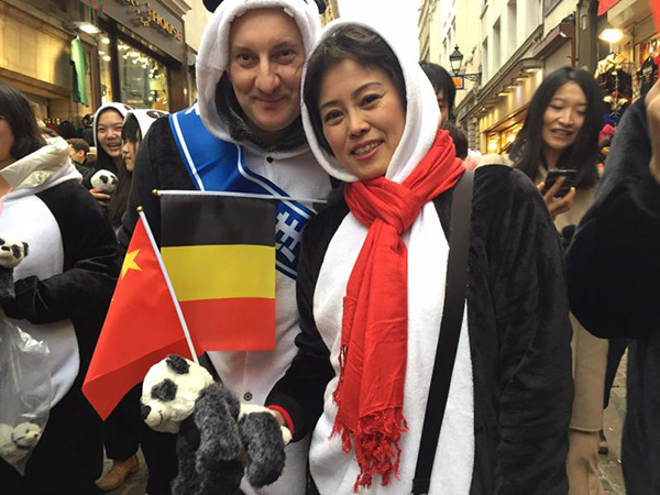 Chinese New Year parade held in Brussels