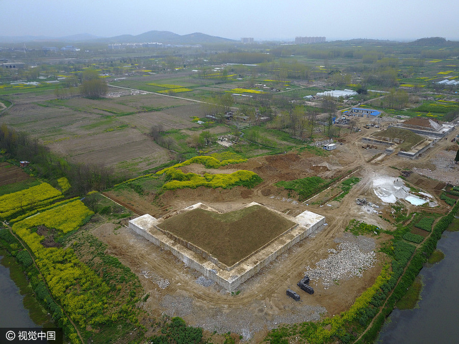 Ming Dynasty ancient bridge unearthed in E China's Anhui