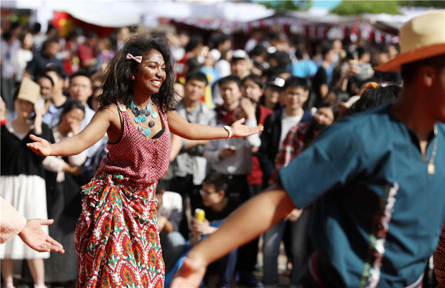 International students celebrate cultures at Beijing university