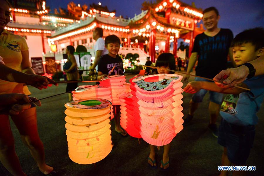 Mid-Autumn Festival celebrated in Kuala Lumpur, Malaysia