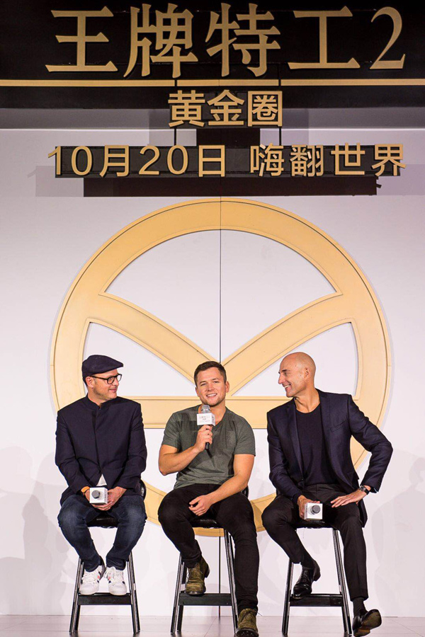 Fans in for treat as Kingsman sequel comes to China