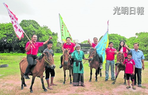 大馬檳城廟會將上演 4匹馬賀歲冀“馬上有福”