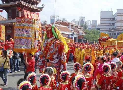 福建泉州舉行溫陵媽祖會(huì)