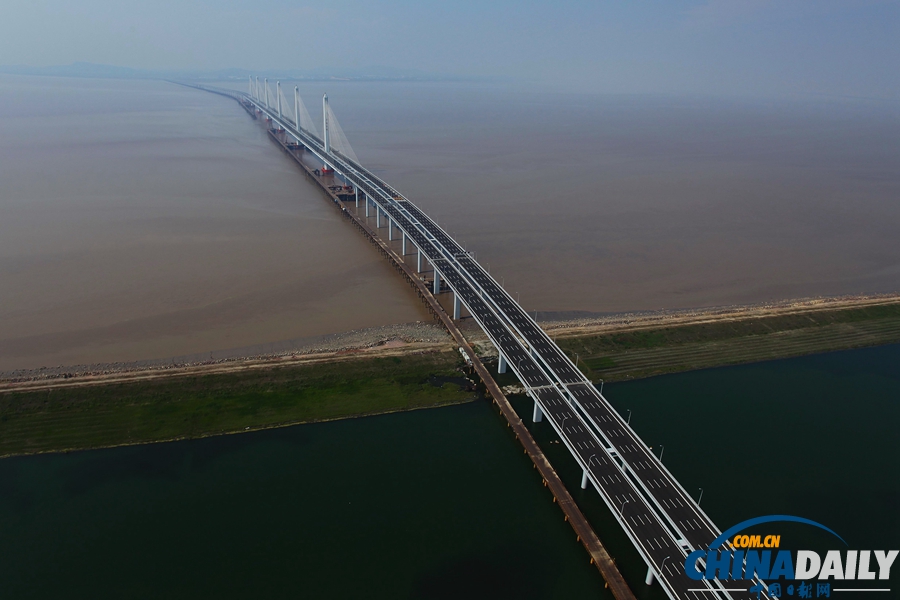 嘉紹跨海大橋19日通車 上海到紹興只需90分鐘