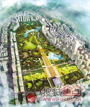 重慶中央公園明年國慶亮相 40億打造世界一流公園