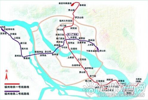 福州首嘗BT模式融資建地鐵 2號線擬2018年底運行