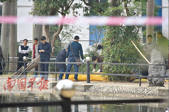 北海長青公園人工湖現(xiàn)浮尸 死者為女性約60歲(圖)