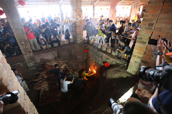 廣西千年古龍窯薪火重燃 欽州坭興陶傳承非遺文化