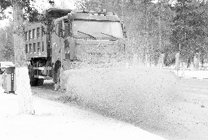 站前及時清雪保暢