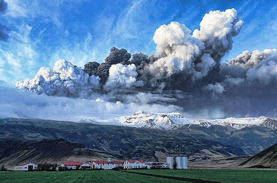 冰島火山灰會(huì)讓四川下強(qiáng)酸雨? 專家稱可能性不大