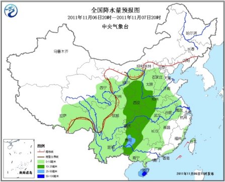 大半個中國將被降水天氣覆蓋 海南局地將有暴雨