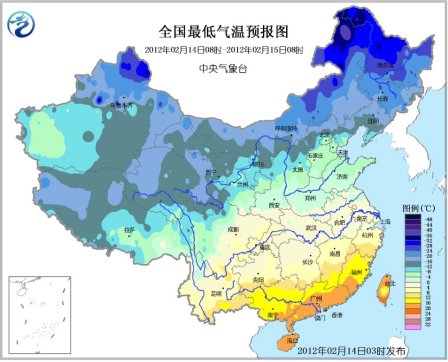 未來三天冷空氣影響中東部大部 華北黃淮等地有霧