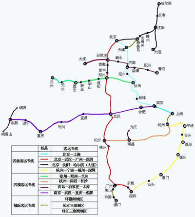 鐵道部：京哈、京深高鐵通道年底貫通