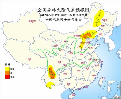 北方部分地區(qū)將迎大風沙塵天氣干燥需防火