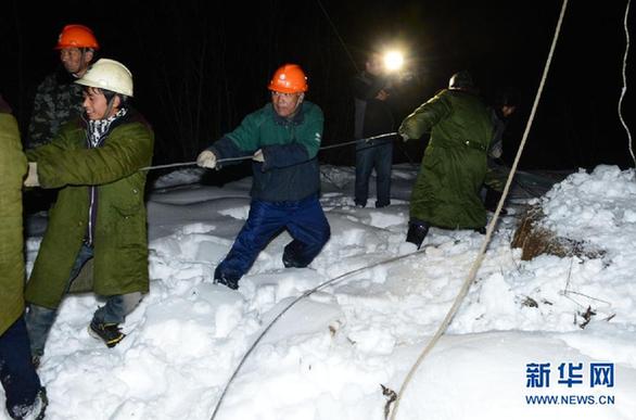 北京延慶暴雪后基本恢復(fù)供電