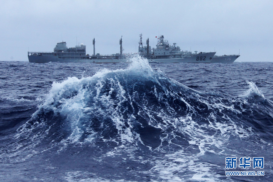 中國海軍編隊(duì)疑在西太平洋遭不明潛艇跟蹤