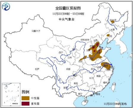 明起中東部將迎大范圍降水 今日華北江淮霧霾持續(xù)