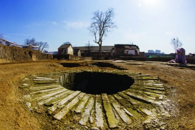 南京門西地區(qū)發(fā)現(xiàn)古建筑遺址或為李白詩中的鳳凰臺